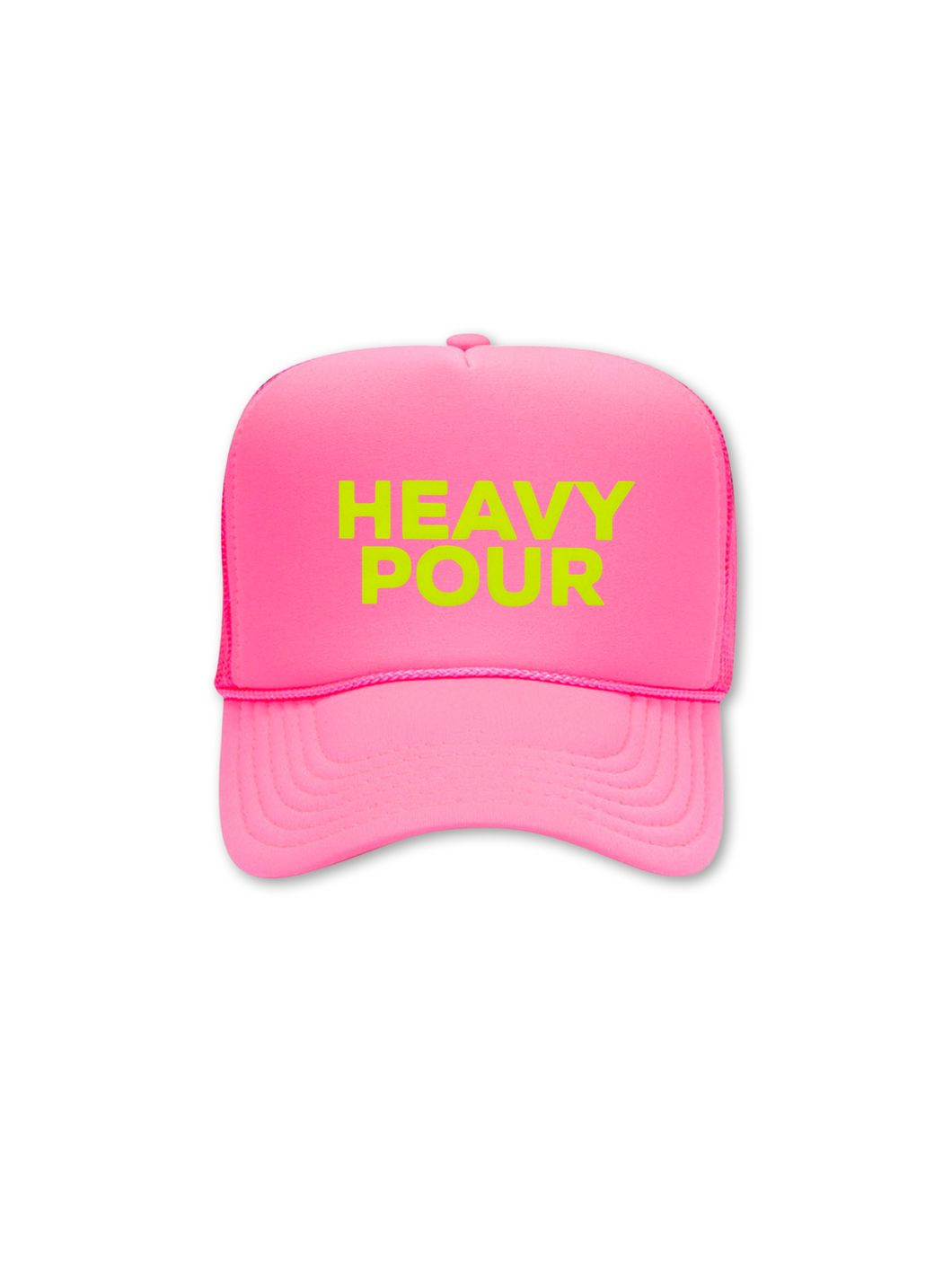 *ULTRA NEW* HEAVY POUR TRUCKER IN STARBURST PINK